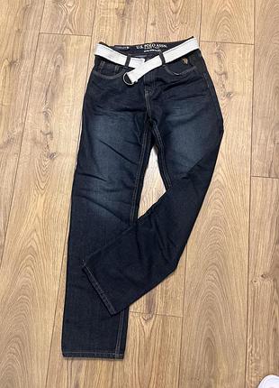 Джинси u.s. polo assn. slim straight сині 16 років