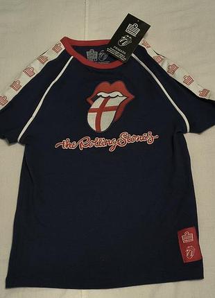 The rolling stones 82 admiral primark - стильная брендовая футболка группы роллинг стоунз - xs