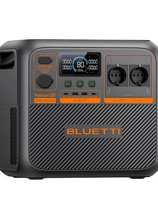 Зарядна станція bluetti premium 200 v2 (p-pr200v2-eu-gy-bl-010), 2074 вт·год, 2700 вт