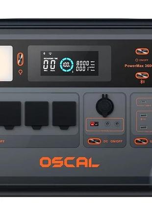 Зарядна станція oscal powermax 3600se (powermax 3600 se), 3600w, 3600wh