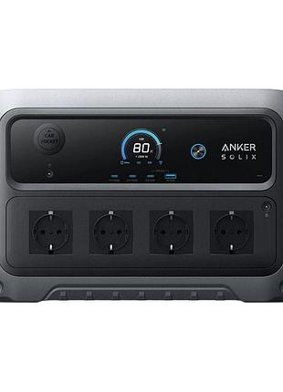 Зарядна станція anker solix c2000 gen 2 (a17831a1), 2400w, 2048wh
