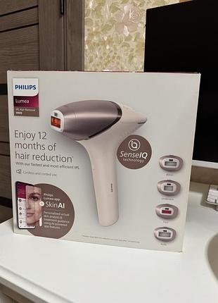 Фотоепілятор philips lumea ipl 9900 series skin ai