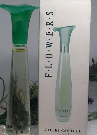 Жидкость, оригинал, gilles cantuel — flowers (eau de parfum), 10 ml