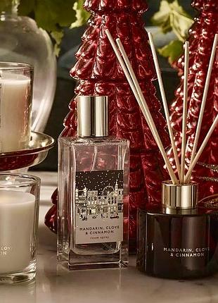 Англія 🇬🇧 marks & spencer mandarin, clove & cinnamon «мандарин, гвоздика та кориця» інтер'єрний парфум 100 мл