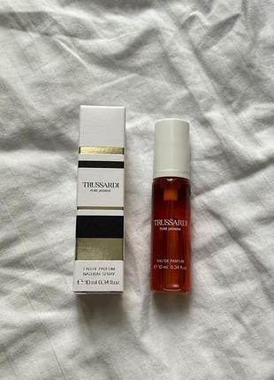 Парфумована вода trussardi pure jasmine для жінок, мініатюра 10 мл
