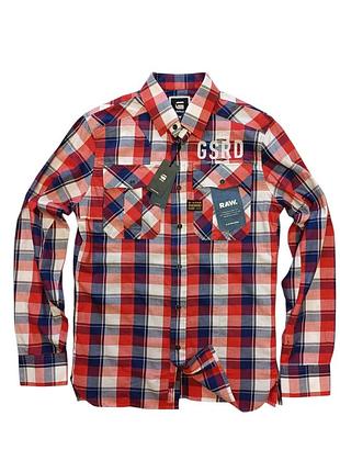 Рубашка мужская g-star raw tunnel phelps shirt l/s (m)