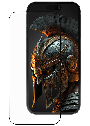 Надежное защитное стекло для iphone 13 pro max на всю поверхность экрана proove achilles