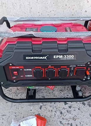 Бензиновий генератор edon promax epm-3300 3.0/3.3 квт