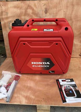 Інверторний бензиновий генератор honda eu4500i 4.5/5.0 квт