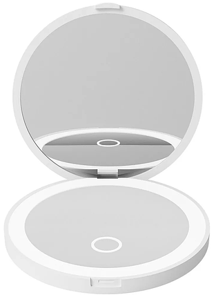 Косметическое зеркало proove mira с led-подсветкой 9x9x1.9 см 350мач белый (cmpm35010002)