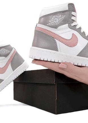 Air jordan winter кожа, хутро 4