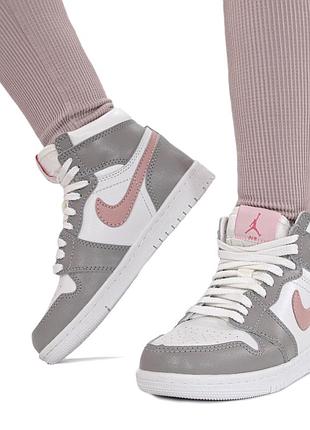 Air jordan winter кожа, хутро