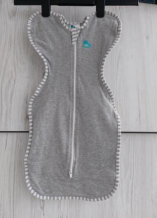Пеленка-кокон love to dream swaddle up размер newborn для ребеночка весом 2.2-3,8кг 0-1м
