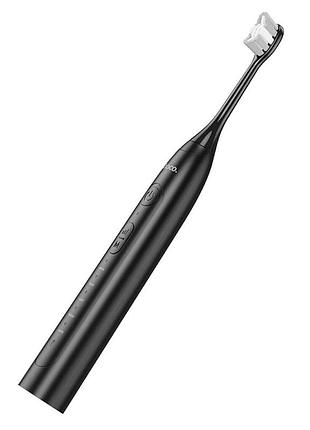 Електрична зубна щітка hoco hp60 1200 mah. ipx7, wave electric toothbrush black
