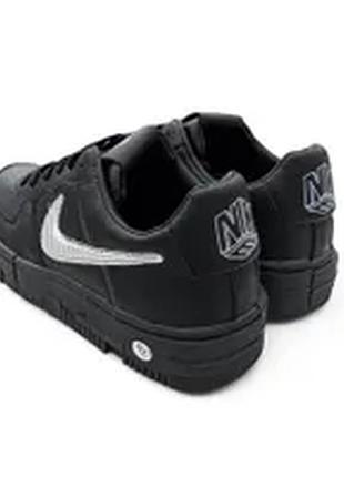 Кроссовки nike air force 1 pixel черные 3