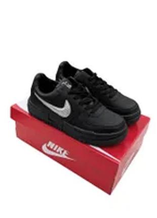 Кроссовки nike air force 1 pixel черные 4