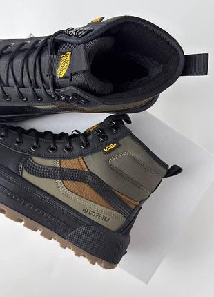 Vans sk8-hi mte-3 fur w khaki black