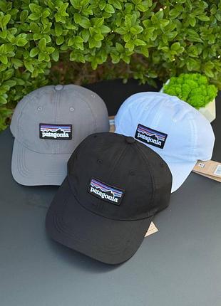 Кепка patagonia (патагонія), бейсболка з козирком для міста та outdoor, туристична білий