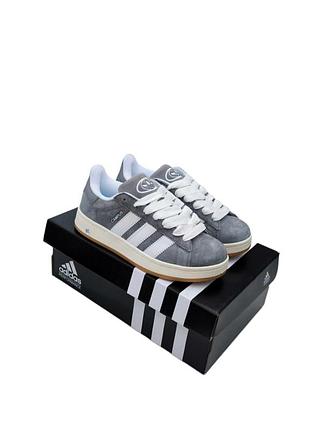 Кроссовки adidas campus серые