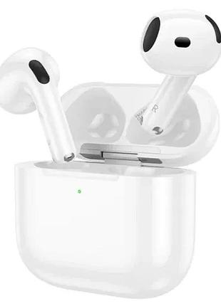 Навушники бездротові hoco ew85 true wireless anc noise reduction bt headset white