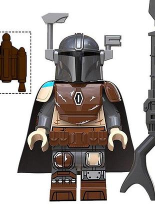 Конструктор мини фигурка мандалорец человечки звёздные войны star wars art4780