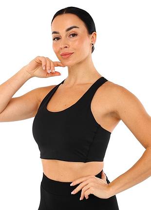 Топ жіночий joma indoor gym 902014-100 xs-l чорний лутшая цена с быстрой доставкой по украине