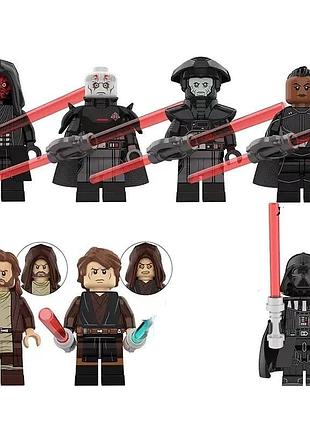 Конструктор фігурки чоловічки зоряні війни star wars оббиваний дарт вейдер скайуокер art4446