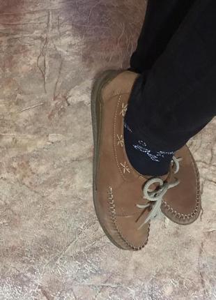 Жіночі туфлі топсайдеры6 фото