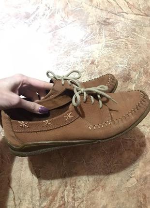 Жіночі туфлі топсайдеры2 фото