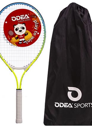Ракетка для великого тенісу дитяча odear bt-5508-25 9-14років 25" зелений лутшая цена с быстрой доставкой по украине