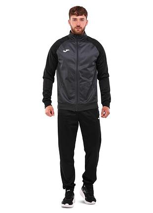 Костюм спортивний кофта на блискавці та штани joma academy iv 101966-151 6xs-xl чорний лутшая цена с быстрой доставкой по украине