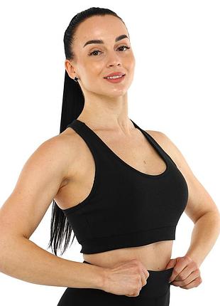 Топ жіночий joma deportivo 800162-100 s-l чорний лутшая цена с быстрой доставкой по украине