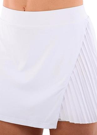 Спідниця-шорти спортивна тенісна joma court 902076-200 s-l білий лутшая цена с быстрой доставкой по украине