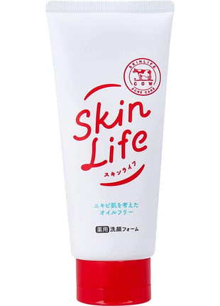 Skin life cica очищуюча пінка для обличчя для профілактики акне, 130 мл