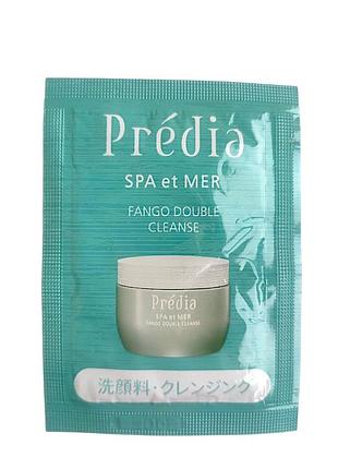 Kose predia spa et mer fango double cleanse очищуючий крем для зняття макіяжу з морською глиною, пробник 5 г