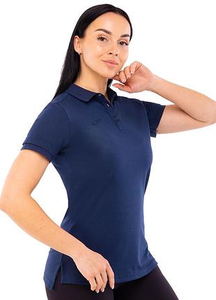 Футболка поло жіноча joma bali ii 900444-331 2xs-xl темно-синій лутшая цена с быстрой доставкой по украине