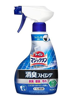 Kao toilet magiclean дезодоруючий очищуючий спрей для туалету, трав'яний аромат, 400 мл