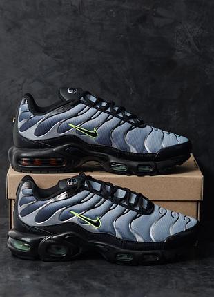 Nike air max plus tn black grey green 4