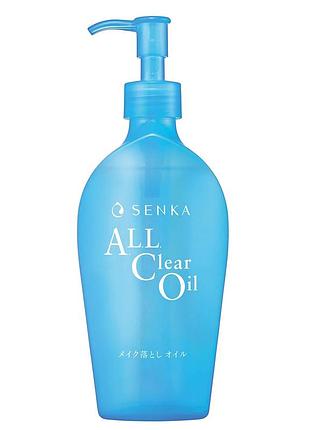 Shiseido senka all clear oil гідрофільна олія, 230 мл