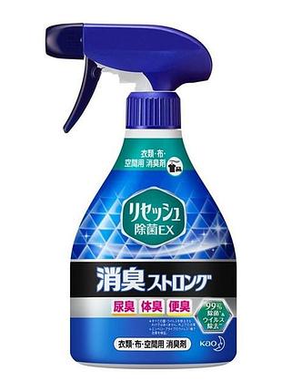 Као resesh disinfectant ex дезодорирующий дезинфицирующий спрей, устраняет неприятные запахи, травяной аромат, 370 мл