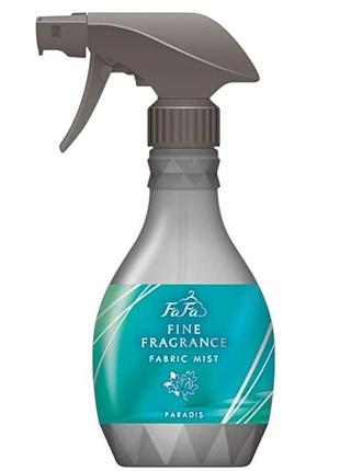 Японский дезодорант-спрей для одежды и помещений fafa fine fragrance fabric mist paradis, 300 мл
