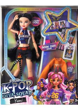 Кукла 81157(y) k-pop diva squad - yumi р.29см funville
