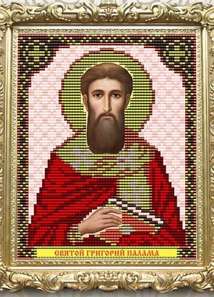 Схема для вышивки бисером иконы. святой григорий