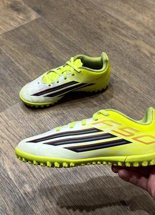 Детские сороконожки adidas f50, размер 31,5