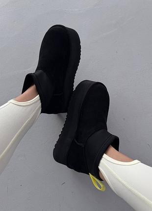 Ugg mini platform dipper black premium 6