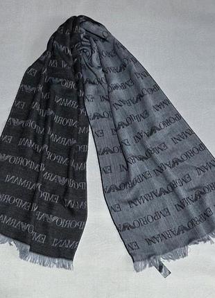 Двусторонний шарф emporio armani