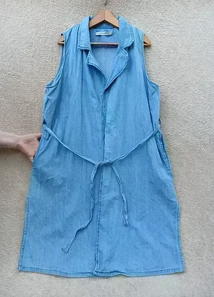 Джинсовый кардиган,р48💙💙💙