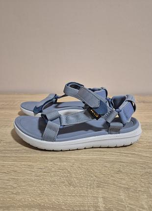 Сандалі teva синьо-сірі спортивні з відкритим носком
