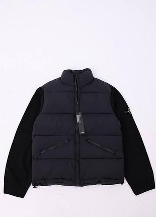 Stone island куртка-бомбер черная s-xl