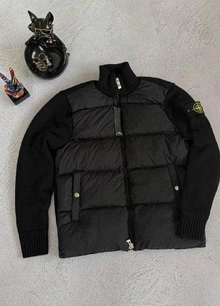 Stone island куртка черная s, l, xl 2